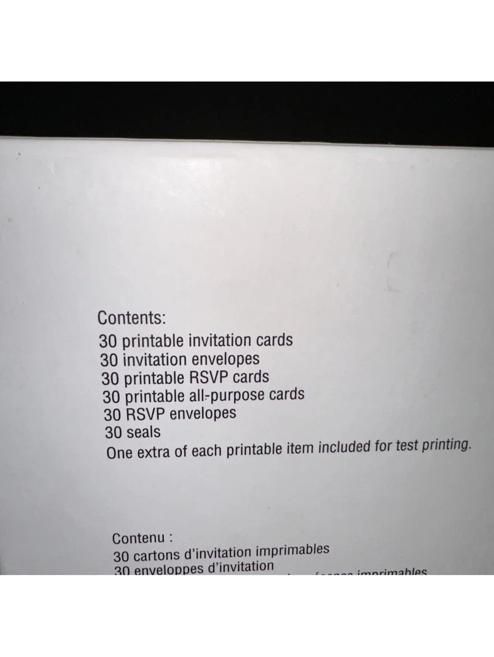 NEW Customizable Wedding Invitation & RSVP & Direction & Envelopes 30 Sets 180pc